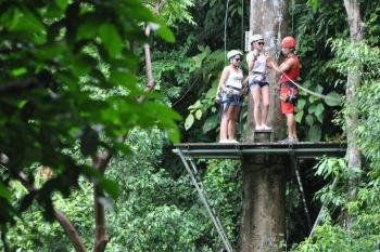 Canopy/ Zip line, South Pacific, Costa Rica